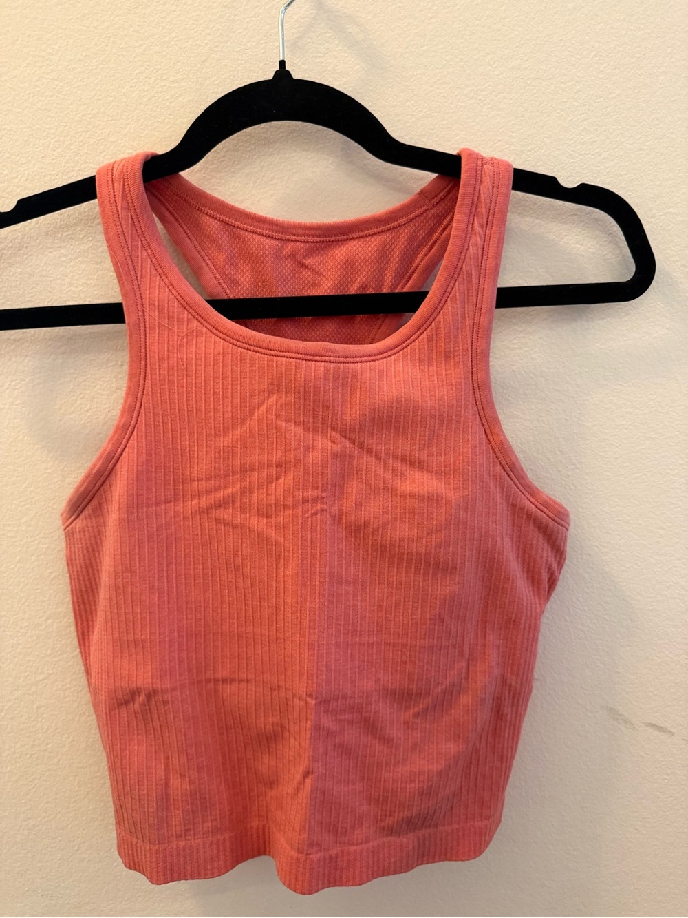 lululemon athletica Ribbed Tank Top in Coral